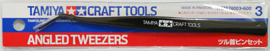 Tamiya 74047 Craft Tools HG Angled Tweezers