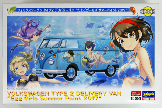 Hasegawa SP362 Volkswagen Type 2 Delivery Van Egg Girls Summer Paint 2017 1/24 scale kit