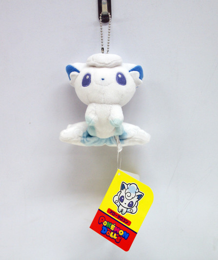 Pokemon Center Original Mocchiri Mascot Pokemon Dolls Alola Vulpix (Rokon) 722- 223728
