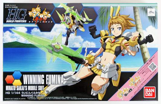 Bandai HG Build Fighters 062 WINNING FUMINA 1/144 Scale Kit
