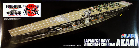 Fujimi FH-14 IJN Aircraft Carrier Akagi (Full Hull) 1/700 Scale Kit