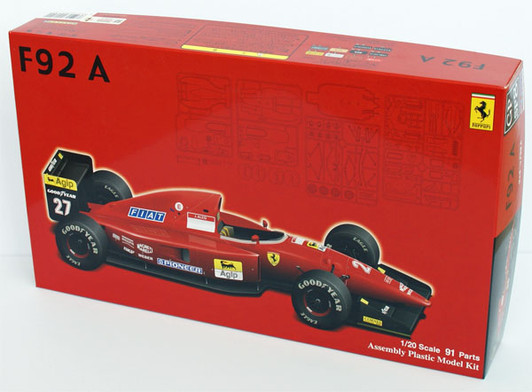 Fujimi GP SP8 090542 F1 Ferrari F92 A 1992 1/20 Scale Kit