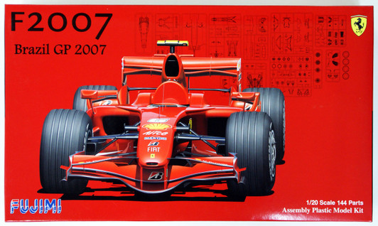 Fujimi GP SP11 090610 F1 Ferrari F2007 Brazil GP 1/20 Scale Kit