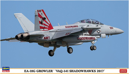 Hasegawa 02250 EA-18G Growler "VAQ-141 Shadowhawks 2017" 1/72 scale kit