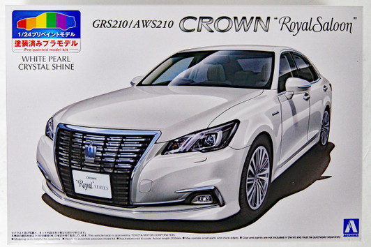 Aoshima 50828 TOYOTA GRS210/AWS210 CROWN HYBRID ROYALSALOON-G 2015 1/24 Aoshima 50828 TOYOTA GRS210/AWS210 CROWN HYBRID ROYALSALOON-G 2015 1/24