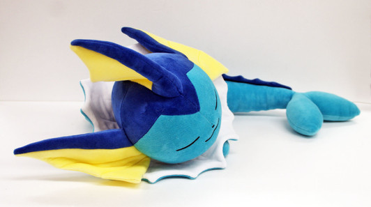 Pokemon Center Original Plush Doll Sleeping Vaporeon (Showers) 826-221045
