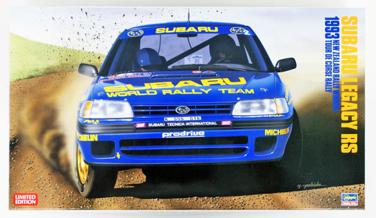 Hasegawa 20311 Subaru Legacy RS "1993 New Zealand Rally Winner/ Le Tour de Corse-Rally" 1/24 Scale Kit