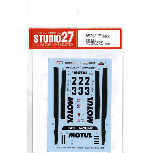 Studio27 ST27-DC1200 P34 1976 Rd.4~ Decal  for Tamiya 1/20 Scale 