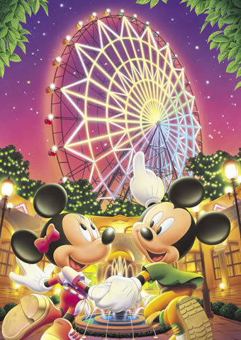 Tenyo Japan Jigsaw Puzzle D-108-960 Disney Mickey Mouse (108 Pieces)