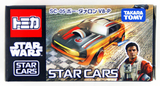 Takara Tomy Tomica SC-05 Disney Star Wars Star Cars Poe Dameron V8-P (966692)