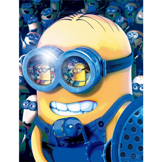 Yanoman Jigsaw Puzzle 42-51 Despicable Me Minions Style Dave (300 Small Pieces)