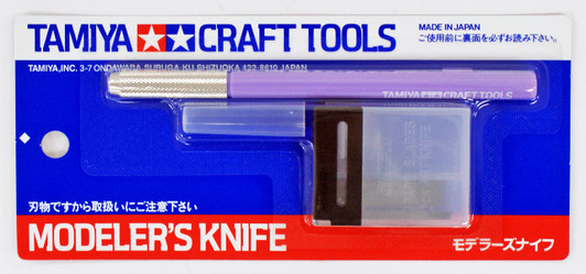 Tamiya 69918 Craft Tools Modeler's Knife (Purple)