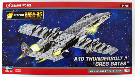 Hasegawa 64760 Area 88 A-10 Thunder Bolt 2 Greg Gates 1/72 scale kit