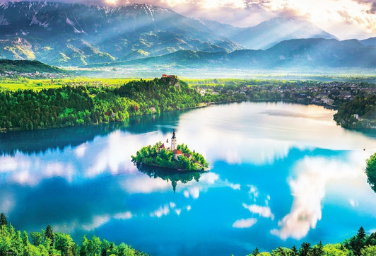 Beverly Jigsaw Puzzle 51-236 Lake Bled Slovenia (1000 Pieces)