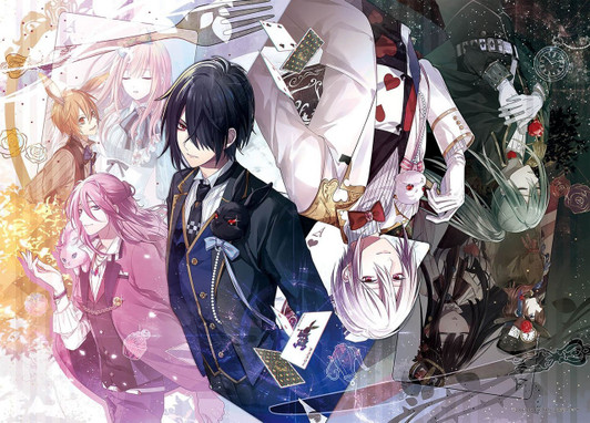 Epoch Jigsaw Puzzle 06-087 Black & White Alice (500 Pieces)