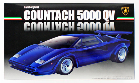Fujimi RS-11 Lamborghini Countach 5000 Quattrovalvole 1/24 scale kit