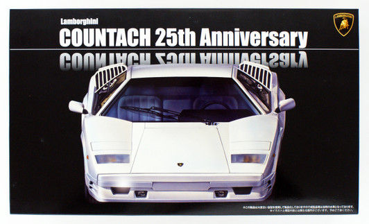 Fujimi RS-60 Lamborghini Countach 25th Anniversary 1/24 scale kit