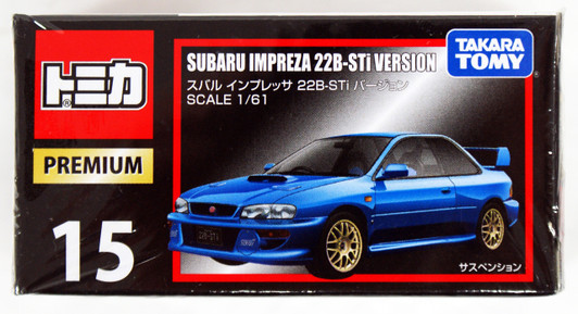 Takara Tomy Tomica Premium 15 Subaru Impreza 22B-STi Ver. (4904810855477)