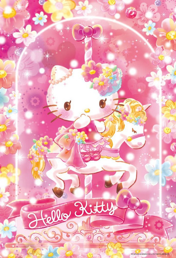 Beverly Jigsaw Puzzle 33-140 Hello Kitty Flower Floralium (300 Pieces)