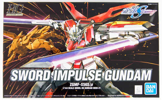 Bandai 321596 HG Gundam Seed Sword Impulse Gundam 1/144 Scale Kit