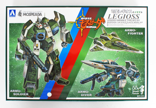 Aoshima 55533 Genesis Climber MOSPEADA Variable Legioss Iota 1/48 scale kit