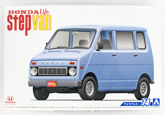 Aoshima 55717 The Model Car 74 Honda VA Life Step Van 1974 1/20 scale kit