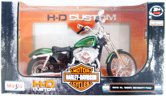 Aoshima Skynet 04477 Harley-Davidson XL 1200V Seventy-Two 1/12 Finished Model