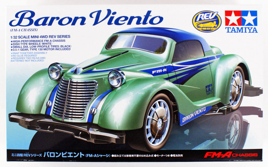 Tamiya 18709 Mini 4WD Baron Viento FM-A Chassis 1/32