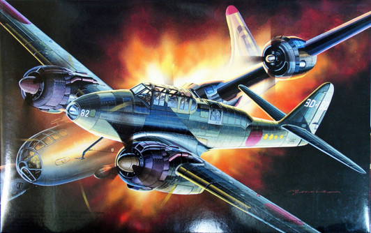 Fujimi H06 Nakajima Gekko Type 21 (Irving) 1/72 Scale Kit AKS