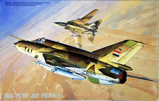 Fujimi H24 Mig 21 MF JAY FIGHTER 1/72 Scale Kit