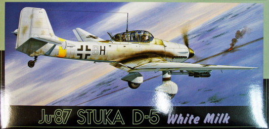 Fujimi F16 Ju-87 STUKA D-5 White Milk 1/72 Scale Kit