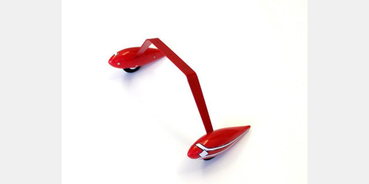 Kyosho A6578-09R Landing gear set Red