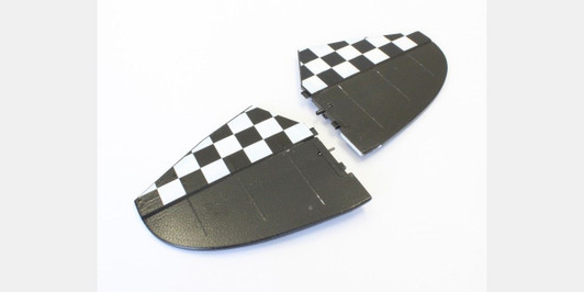 Kyosho A6578-13BK Horizontal wing Set BK