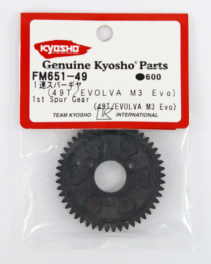 Kyosho FM651-49 1st Spur Gear (49T/EVOLVA M3 Evo)