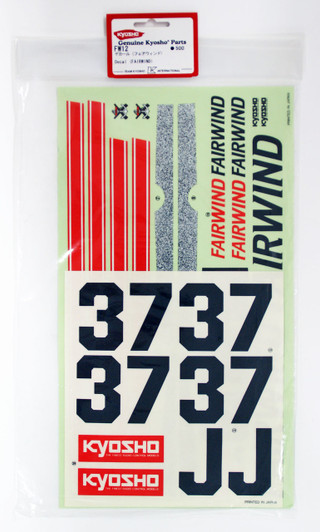 Kyosho FW12 Decal Fairwind