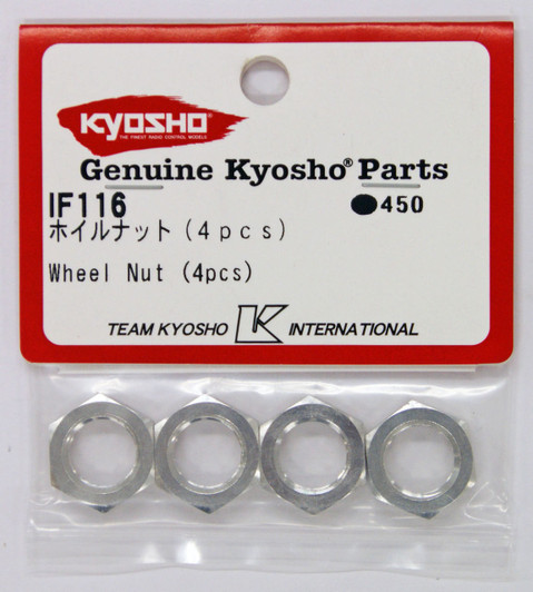 Kyosho IF116 Wheel Nut (4 pcs)