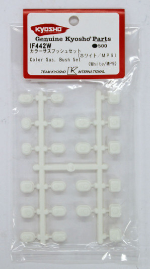 Kyosho IF442W Color Sus. Bush Set (White/MP9)
