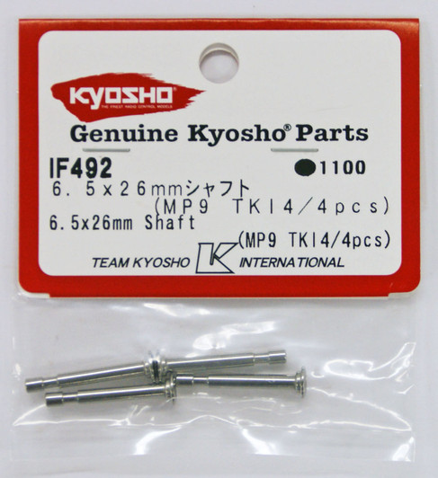 Kyosho IF492 6.5x26mm Shaft (MP9 TKI4/ 4pcs)