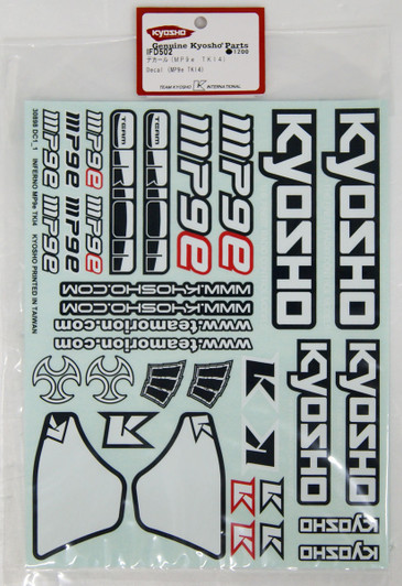 Kyosho IFD502 Decal(MP9e TKI4)