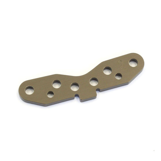 Kyosho IFW302GM SP Rear Suspension Plate 2 Deg/ (Gun metallic/ ST-RR Evo)