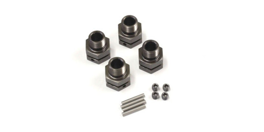 Kyosho IFW327GM Wheel Hub(M/ST-R/Gunmetal/4pcs)