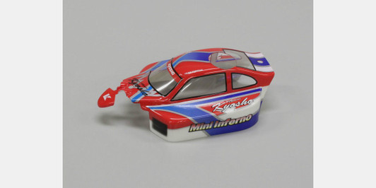 Kyosho IHB04 Mini Inferno Colored Body Set (Type-4/Orange/White)