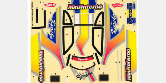 Kyosho IHD02 Decal Set (Type-3/Mini Inferno)