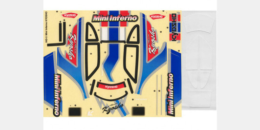 Kyosho IHD03 Decal Set (Type-4/Mini Inferno)