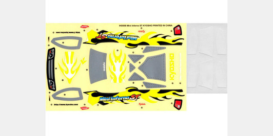 Kyosho IHD50 Decal Set(Mini Inferno ST/Tiger Flare Co