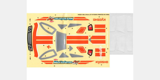 Kyosho IHD51 Decal Set(Mini Inferno ST/G Stripe Color