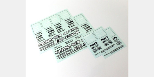 Kyosho KFD002B NFO Official Sponsor Decal (2pcs)