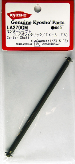Kyosho LA270GM Center Shaft (L / Gunmetal / ZX-5 FS)