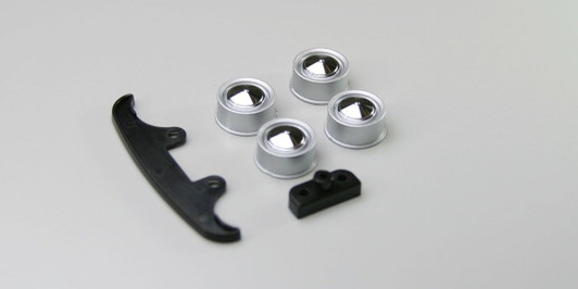 Kyosho LTH001 Wheel Cap & Bumper Set(FIAT500/MINI-Z Lit)