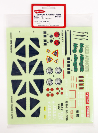 Kyosho MA031-01 Decal (MAD ARMOUR)